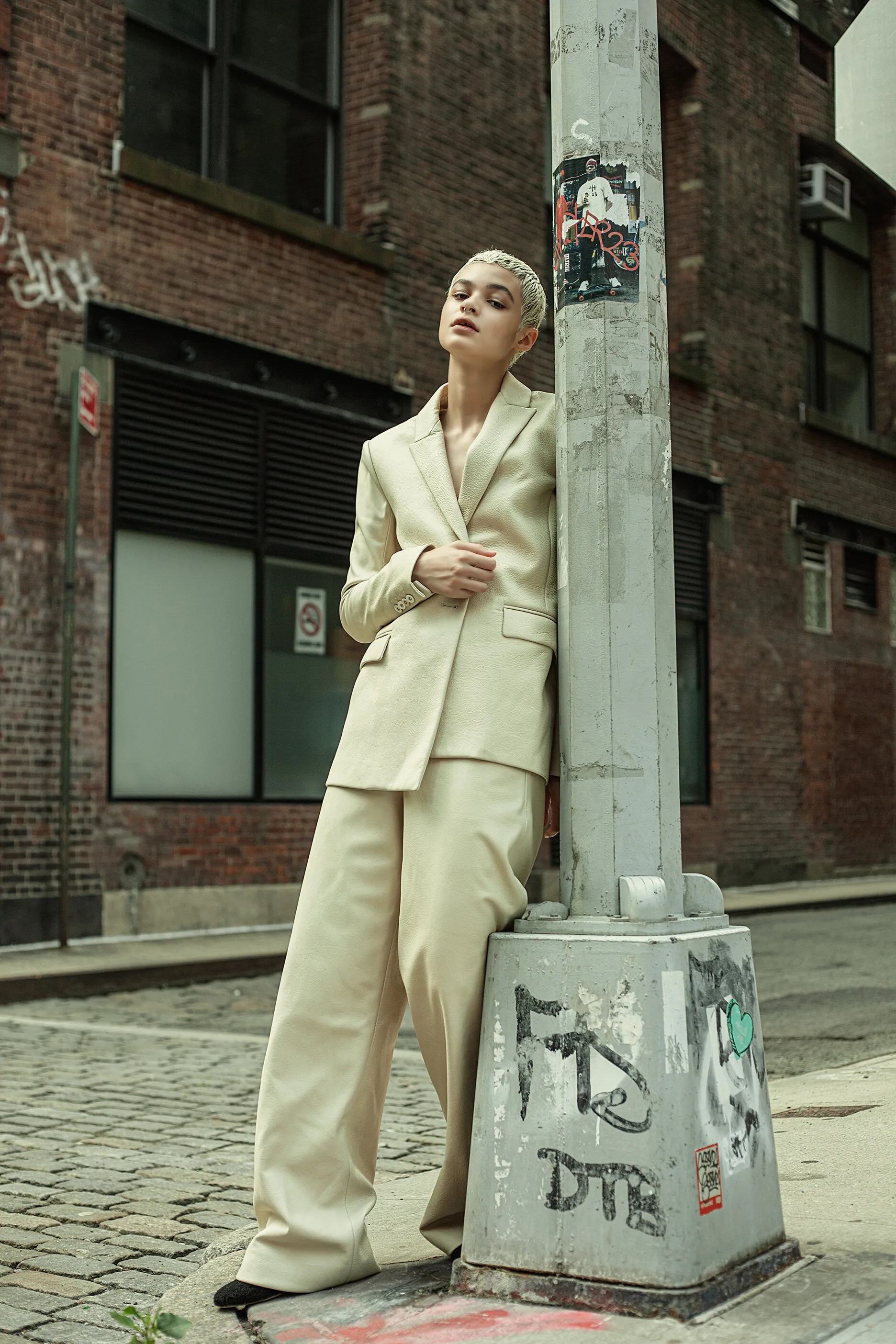 Fashion editorial photograph, styled by Kristin Dedorson