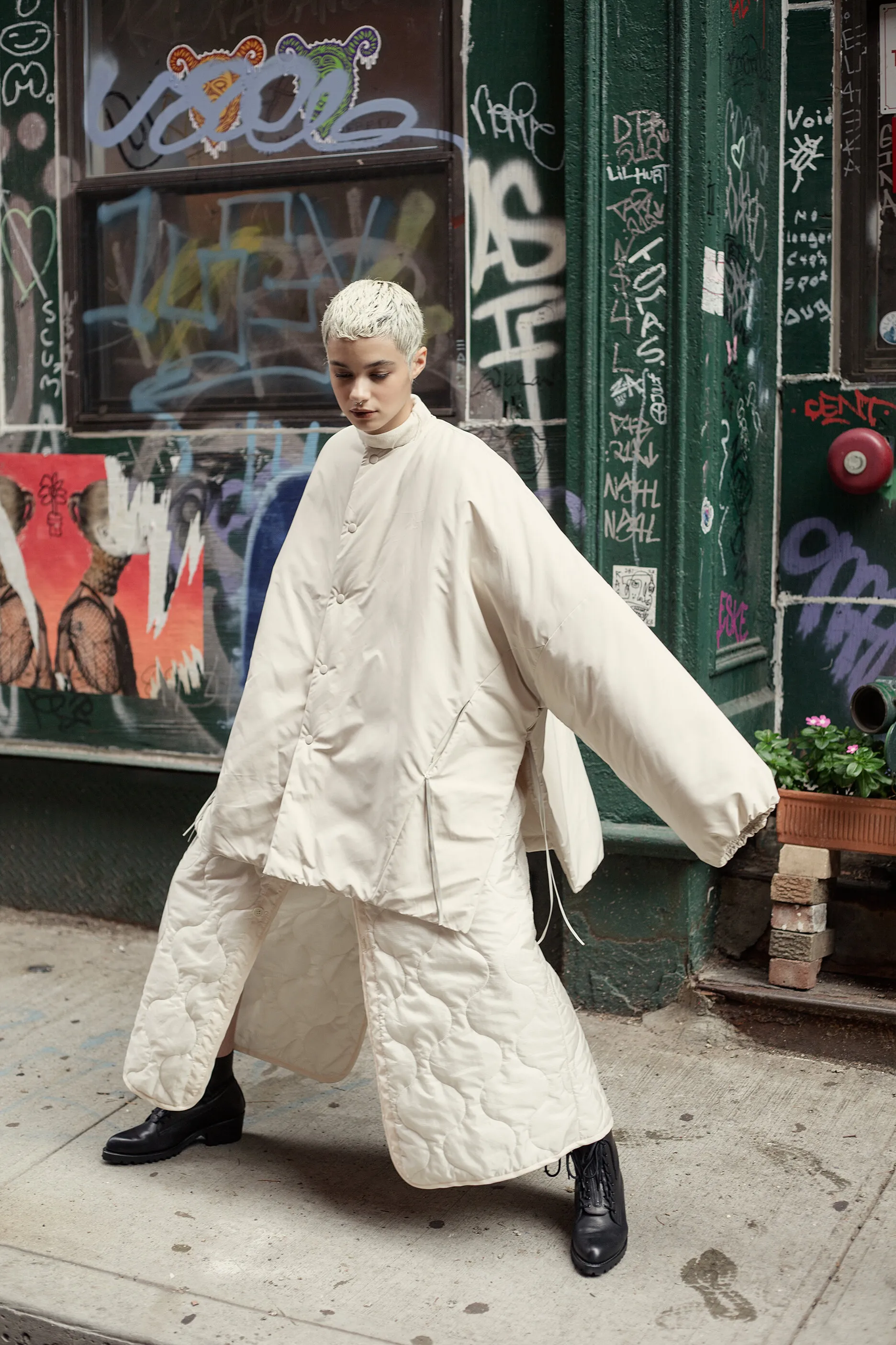 Fashion editorial photograph, styled by Kristin Dedorson
