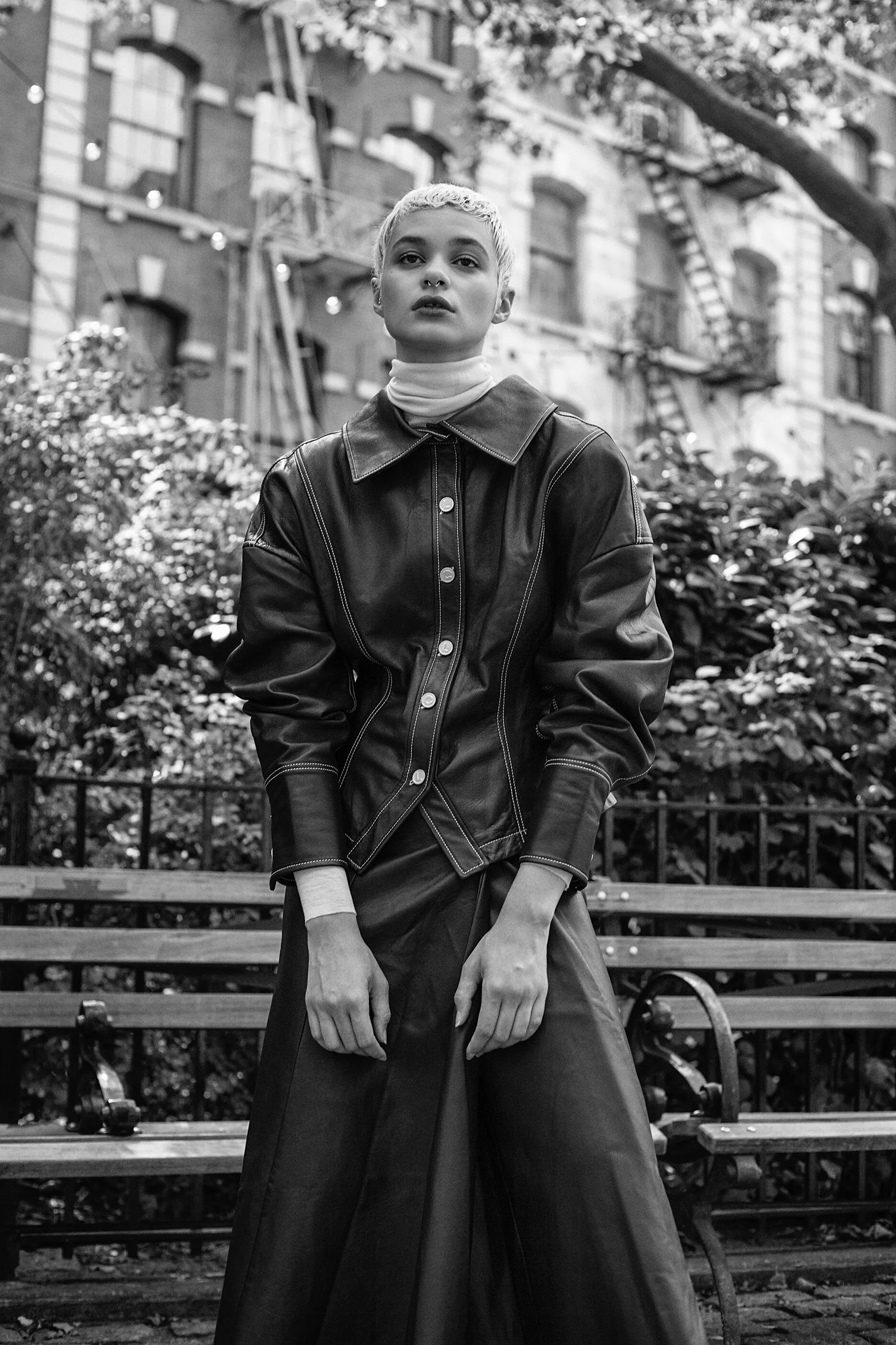 Fashion editorial photograph, styled by Kristin Dedorson