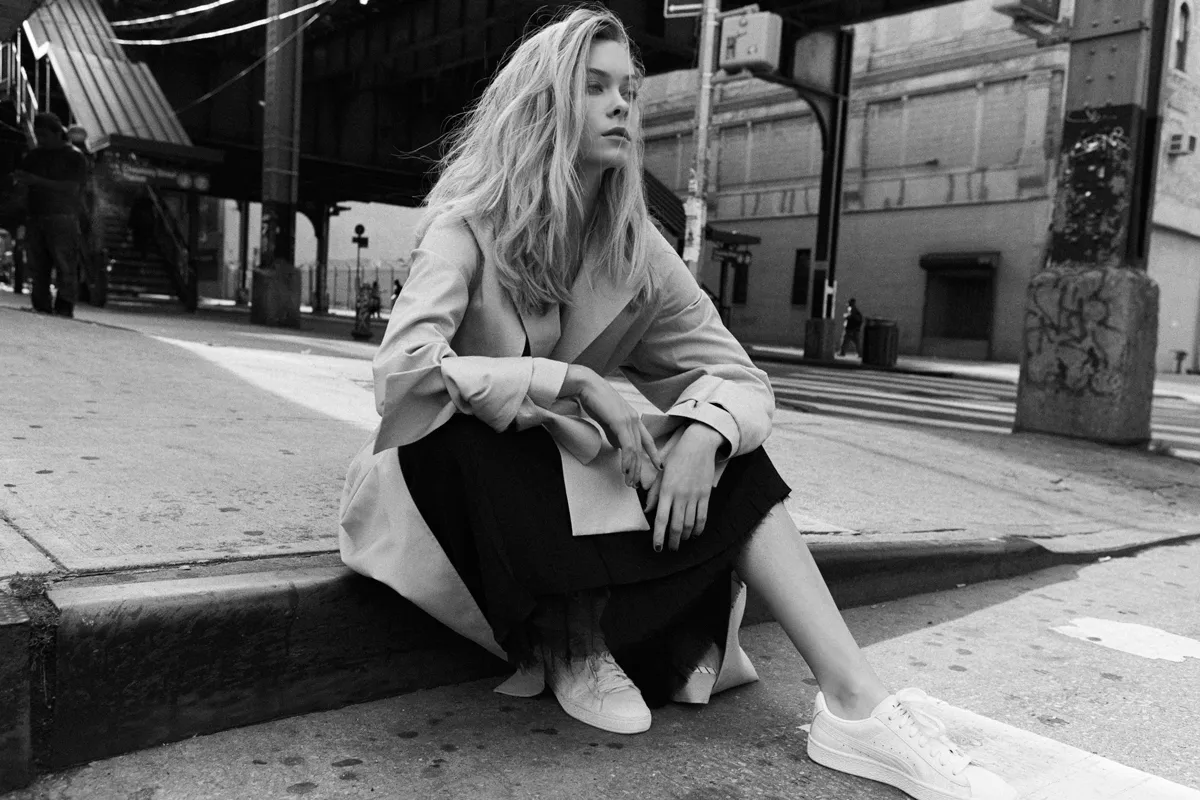 Fashion editorial photograph, photographed by Ricardo Beas, styled by Kristin Dedorson
