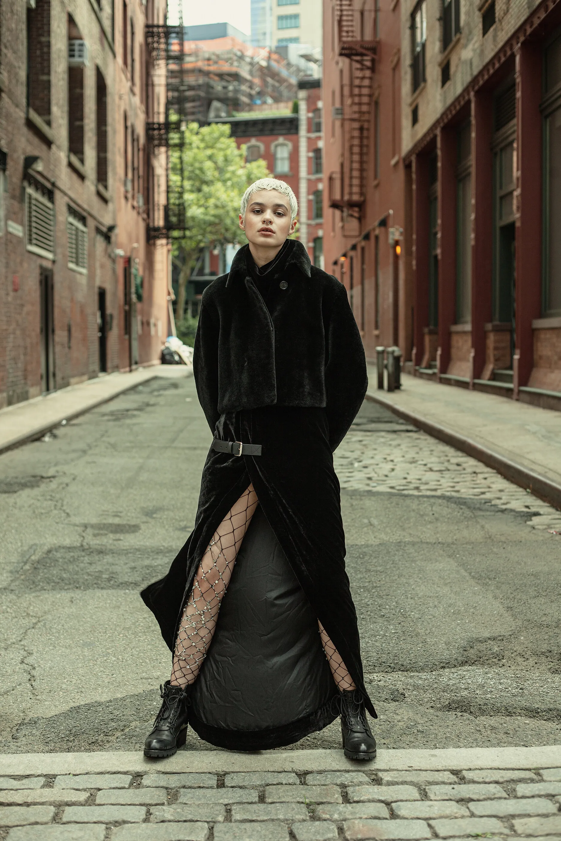 Fashion editorial photograph, styled by Kristin Dedorson