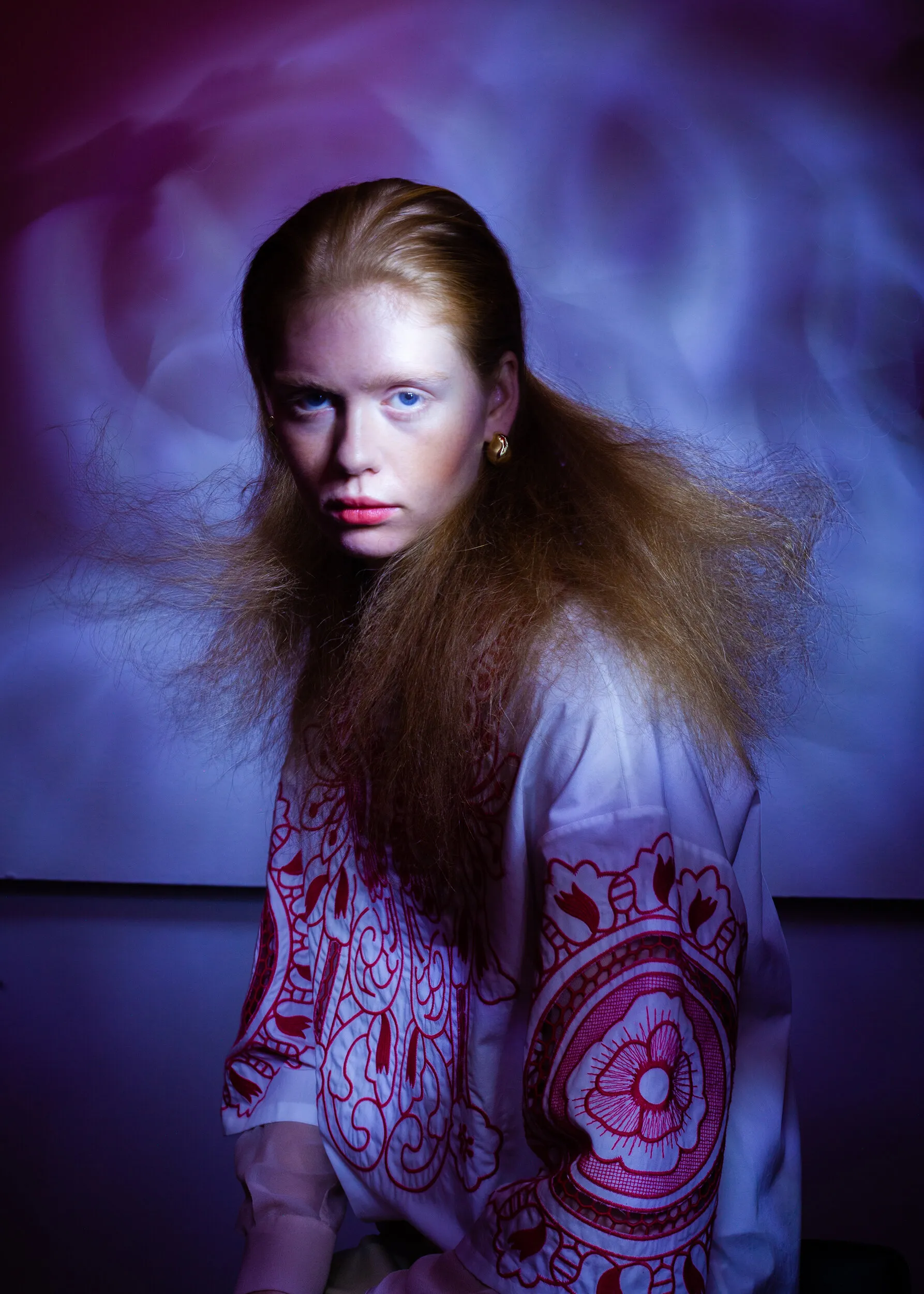 Fashion editorial photograph, styled by Kristin Dedorson