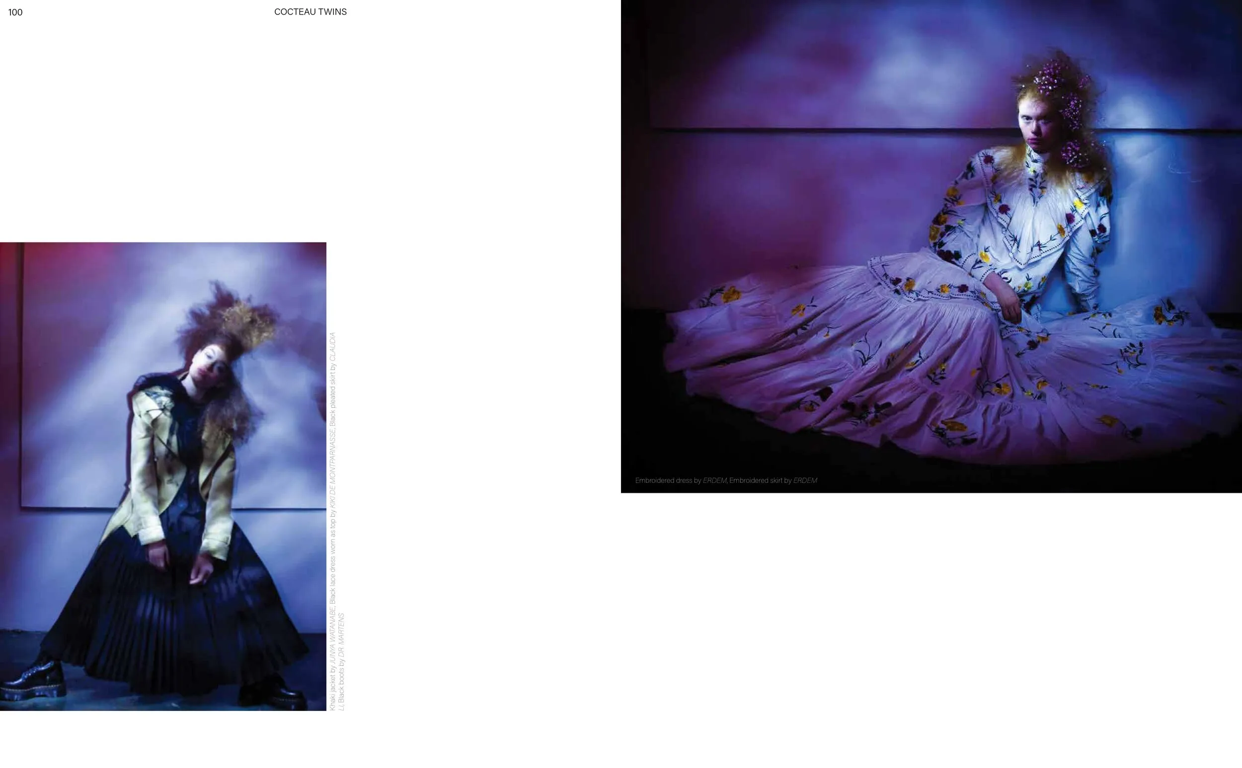 Fashion editorial photograph, styled by Kristin Dedorson