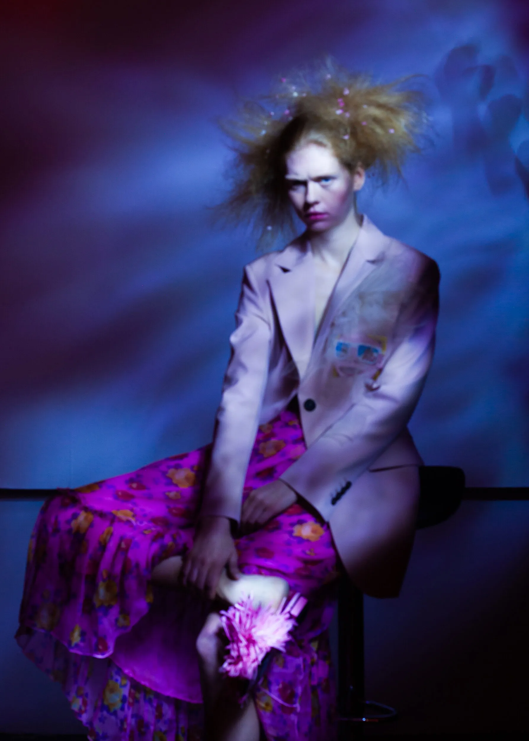 Fashion editorial photograph, styled by Kristin Dedorson