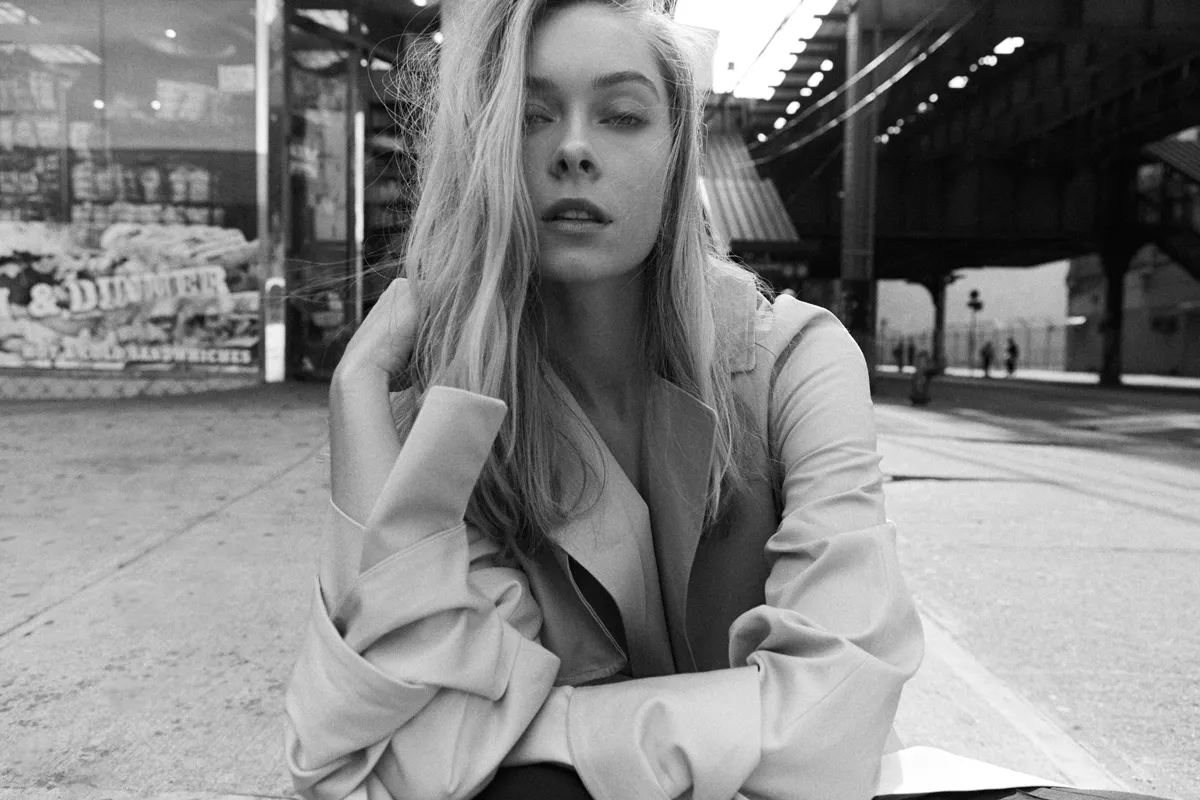 Fashion editorial photograph, photographed by Ricardo Beas, styled by Kristin Dedorson