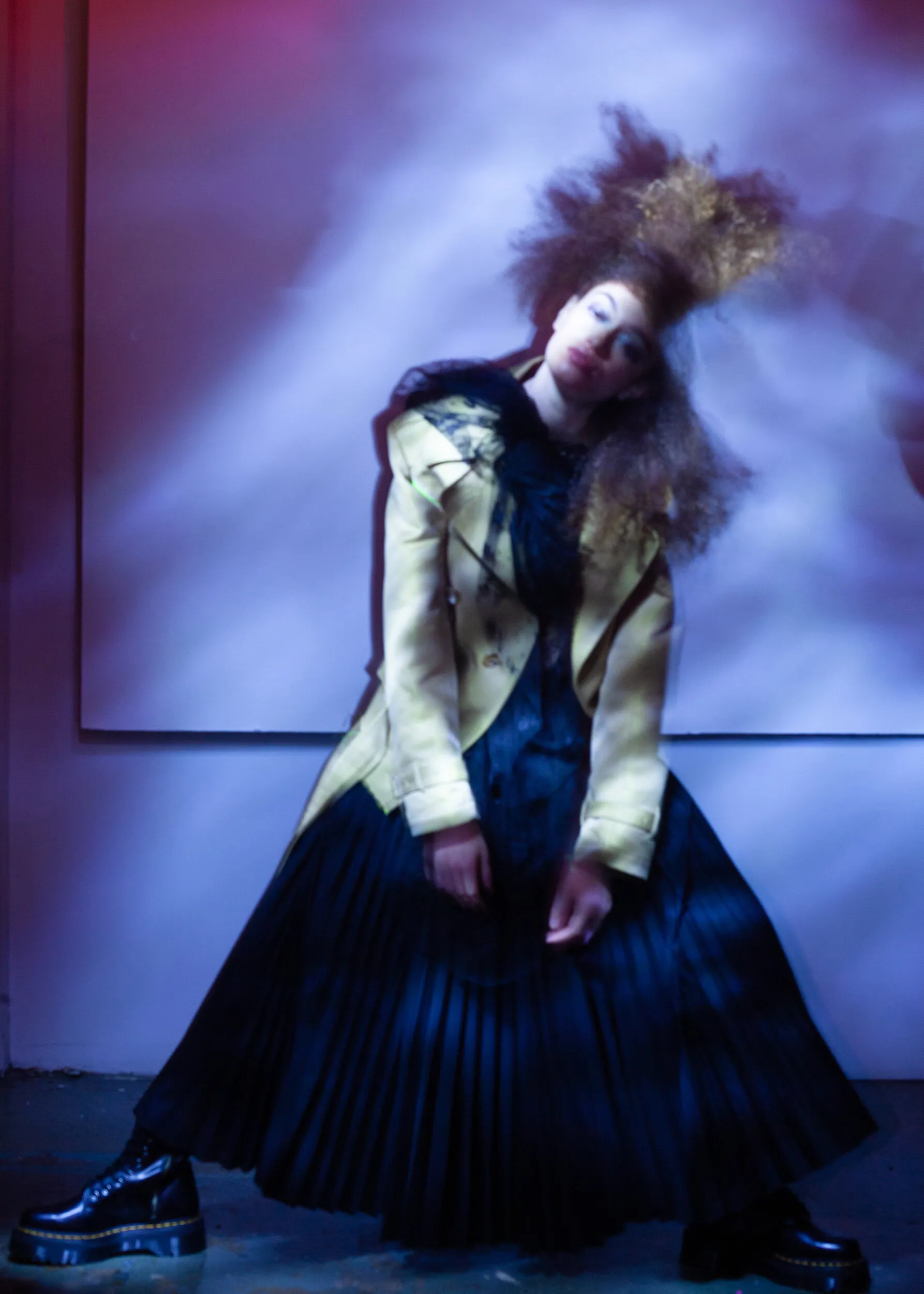 Fashion editorial photograph, styled by Kristin Dedorson