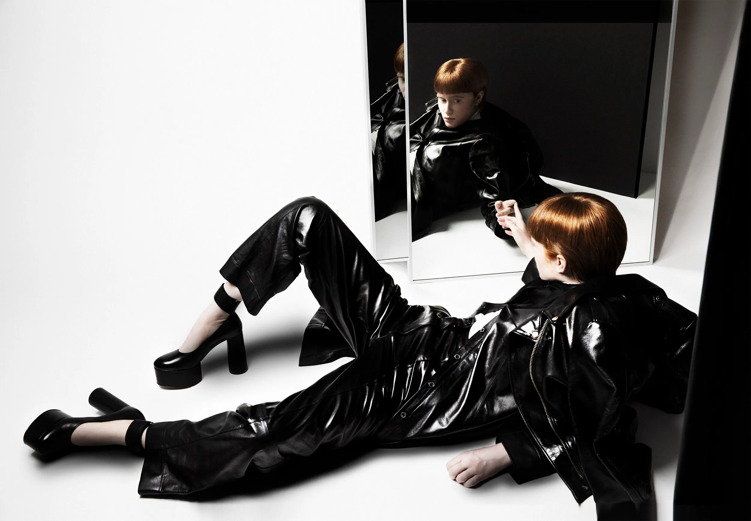 Fashion editorial photograph, styled by Kristin Dedorson