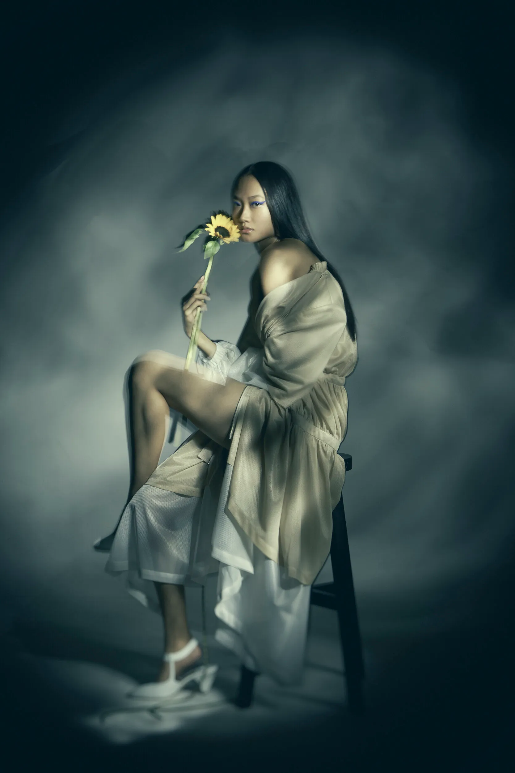 Fashion editorial photograph, styled by Kristin Dedorson
