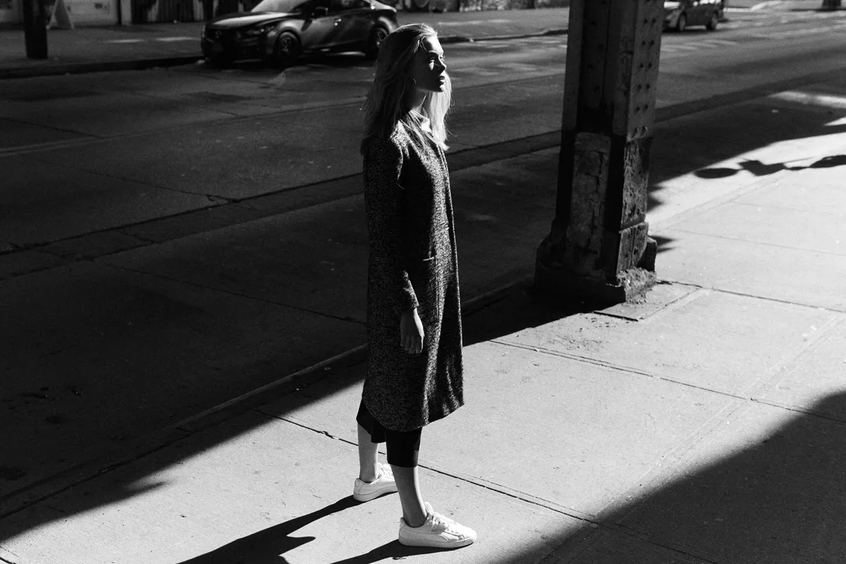Fashion editorial photograph, photographed by Ricardo Beas, styled by Kristin Dedorson