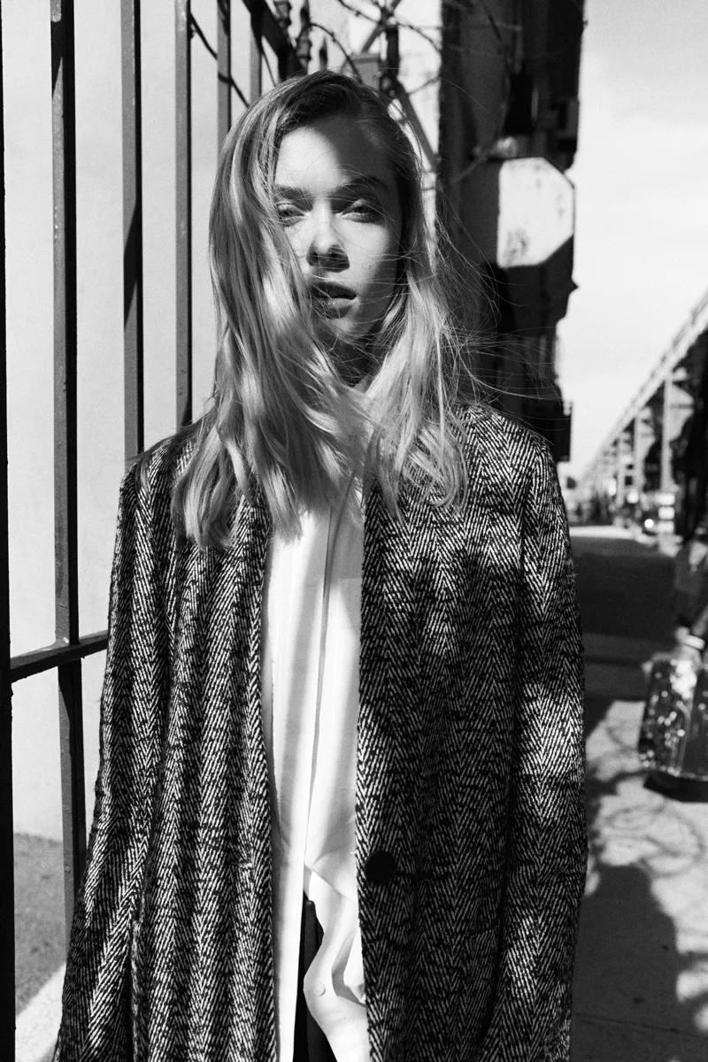 Fashion editorial photograph, photographed by Ricardo Beas, styled by Kristin Dedorson