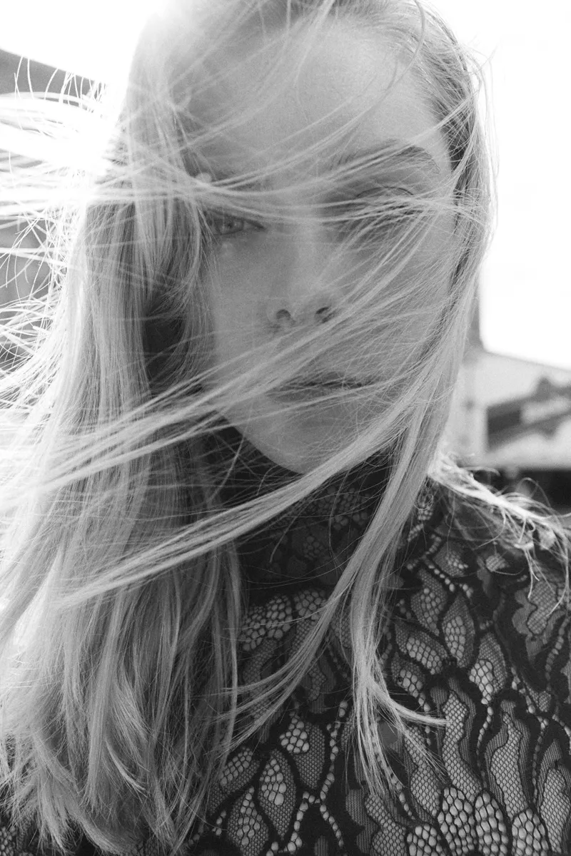 Fashion editorial photograph, photographed by Ricardo Beas, styled by Kristin Dedorson