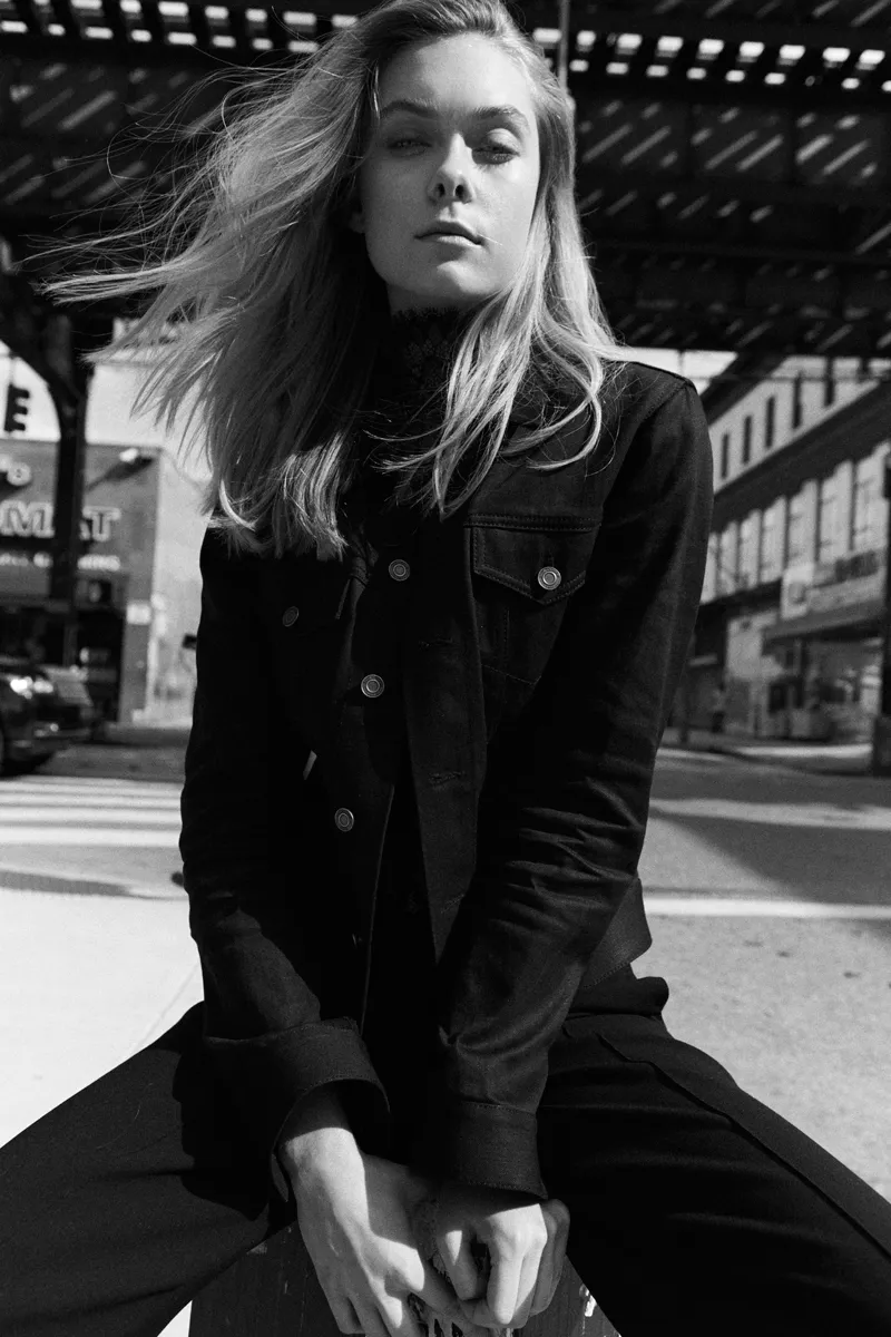 Fashion editorial photograph, photographed by Ricardo Beas, styled by Kristin Dedorson