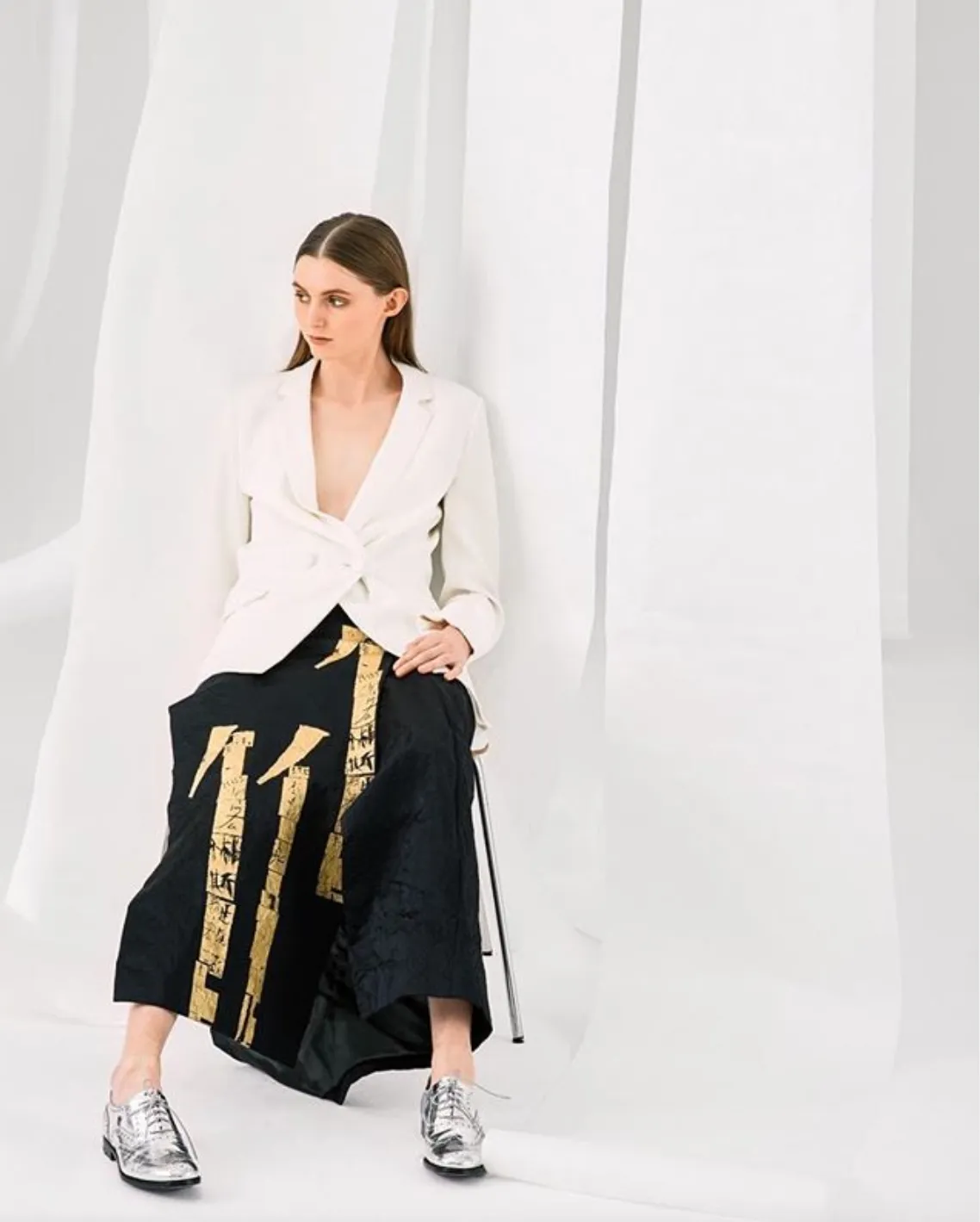 Fashion editorial photograph, styled by Kristin Dedorson