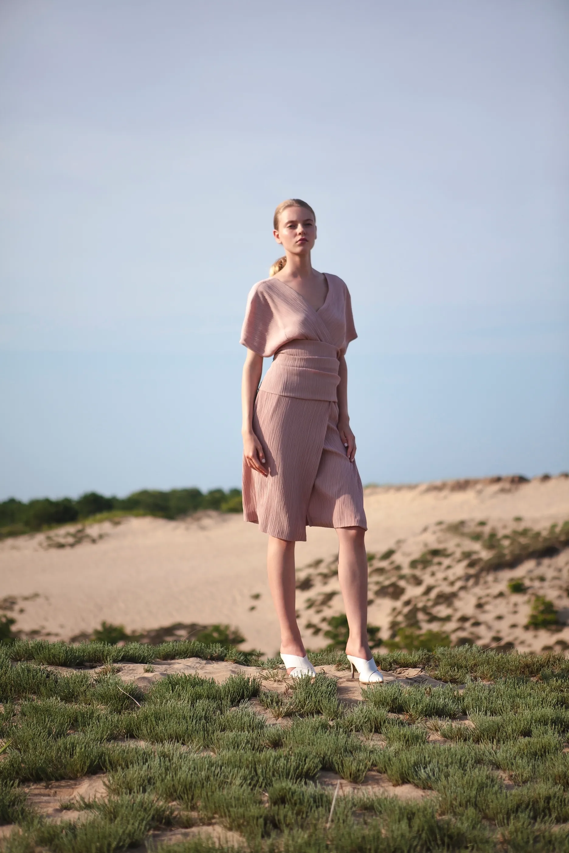 Fashion editorial photograph, styled by Kristin Dedorson