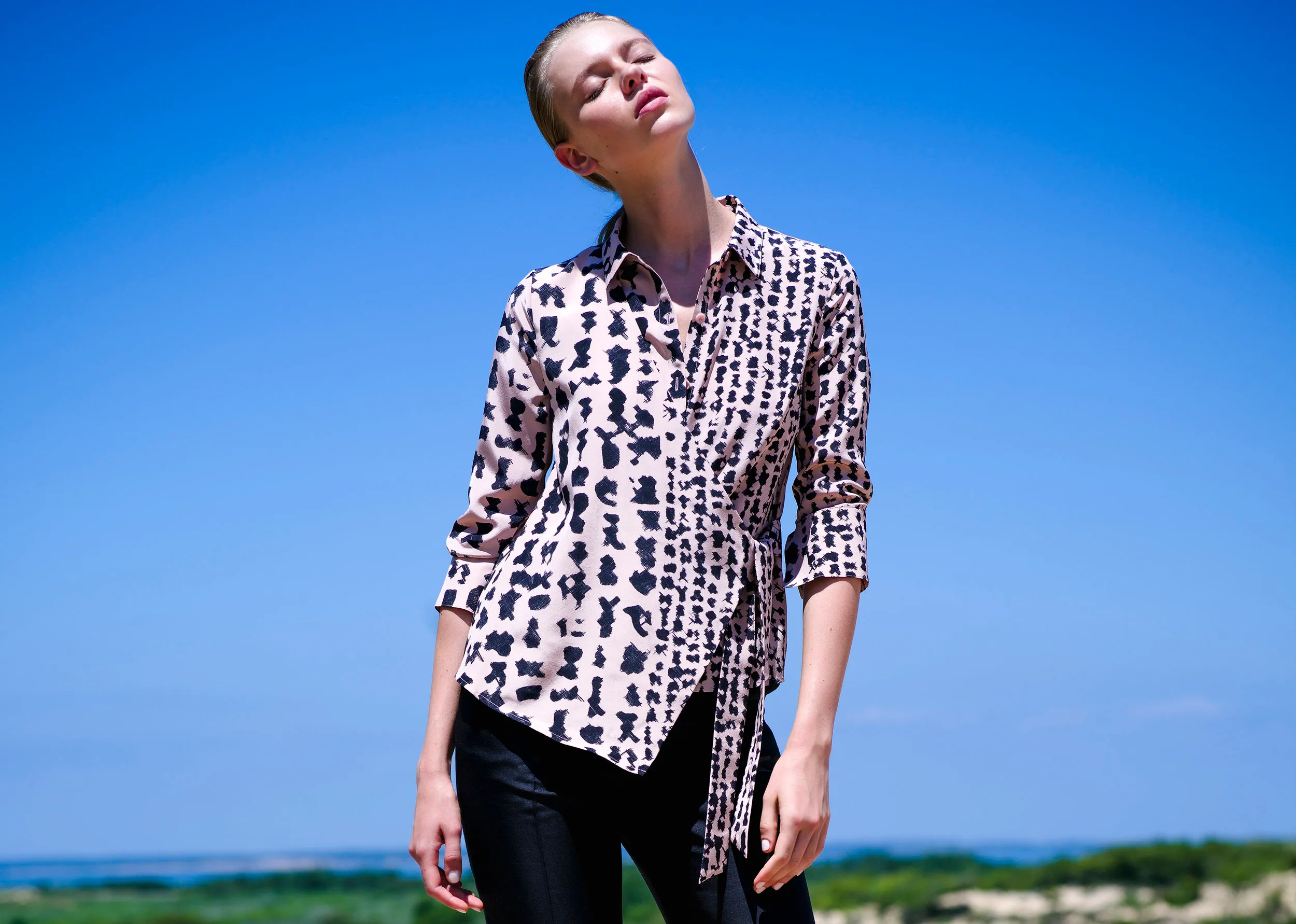 Fashion editorial photograph, styled by Kristin Dedorson