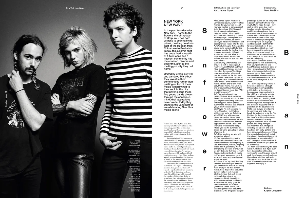 Fashion editorial photograph, for Heroine Magazine, styled by Kristin Dedorson