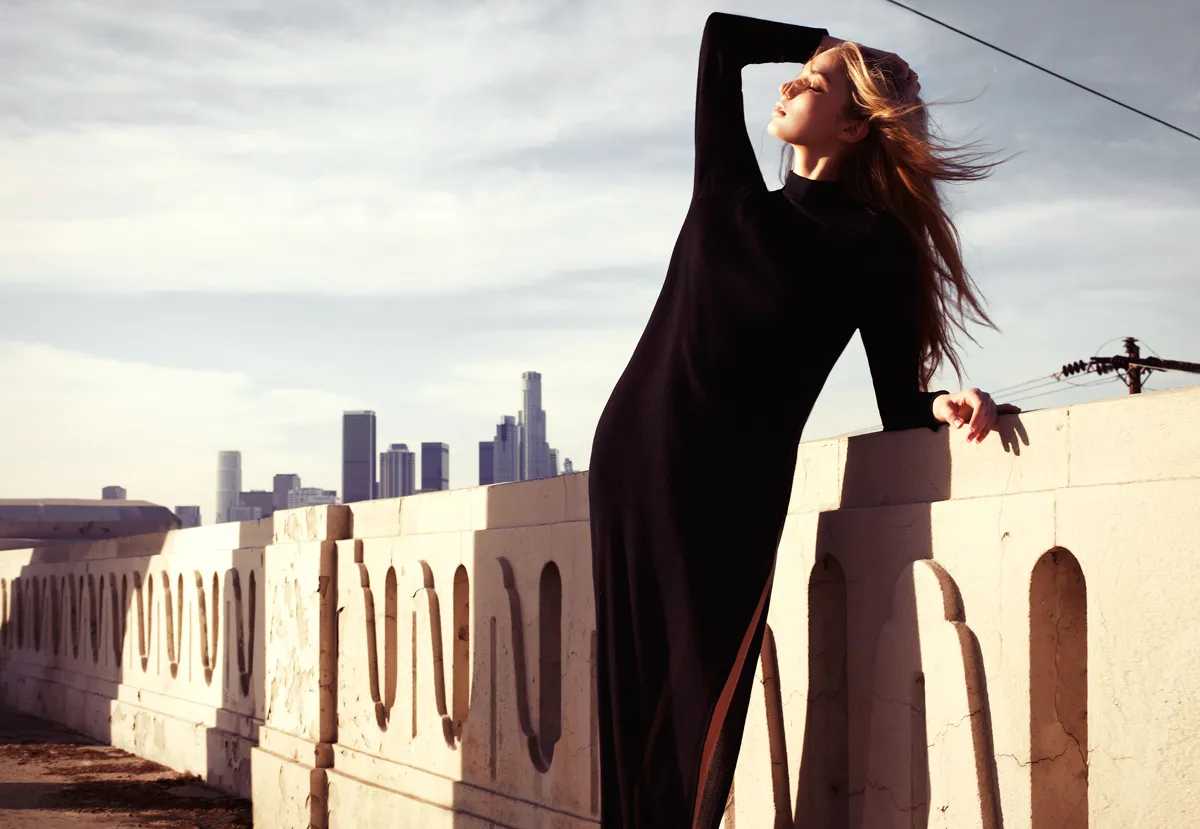 Fashion editorial photograph, for Stylein, photographed by Fredrik Etoall, styled by Kristin Dedorson